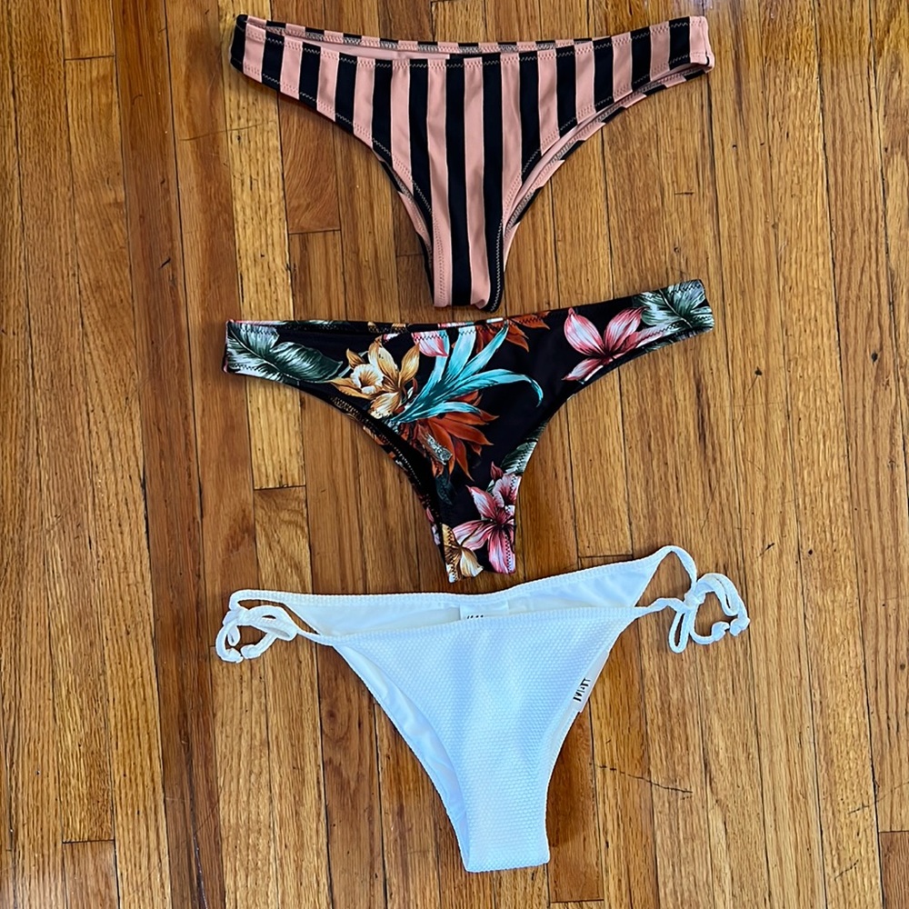 Lot of 3 Bikini Bottoms